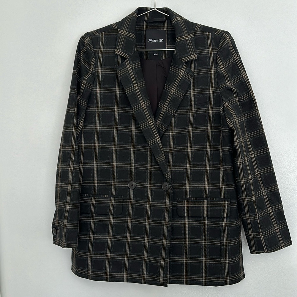 Madewell Caldwell Double Breasted Blazer